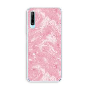 Abstract Painting Pink: Huawei P Smart Pro Transparant Hoesje