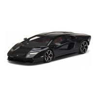 Maisto modelauto Lamborghini Countach - zwart - schaal 1:18   -