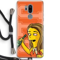 Jamie Lee Simpson: LG G7 Thinq Transparant Hoesje met koord
