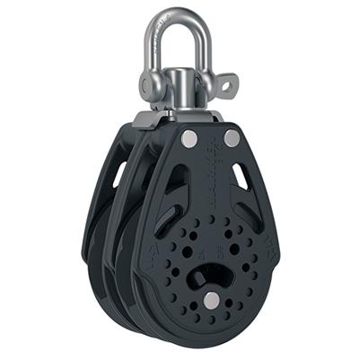 Harken 57c 2-schijfsblok Met Ratel Default