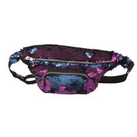 Pailletten taille tas dubbele kleur make-up tas zeemeermin portemonnees borst pack vrouwen meisje reizen mobiele telefoon tas (paars) Pailletten taille tas dubbele kleur make-up tas zeemeermin portemonnees borst pack vrouwen meisje reizen mobiele telefoon tas (paars)