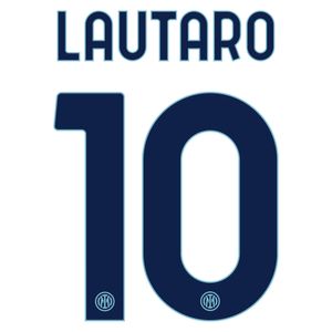 Lautaro 10 (Officiële Inter Milan Away Bedrukking 2023-2024)
