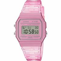 Unisex horloge Casio F-91WS-4EF Roze (Ø 35 mm) - thumbnail