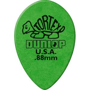 Dunlop 423R088 Tortex Small Teardrop 0.88 mm (set van 36)