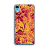 Eternal Fire: iPhone XR Transparant Hoesje