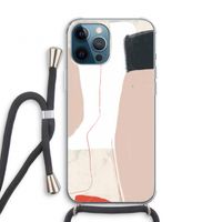 Lava: iPhone 12 Pro Transparant Hoesje met koord