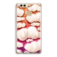 Katoen Wolken: Huawei P9 Transparant Hoesje