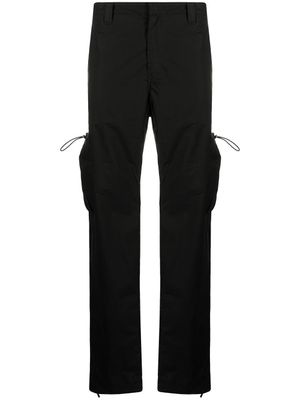 Marcelo Burlon County of Milan pantalon cargo à logo brodé - Noir