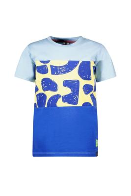 B.Nosy zomer t-shirt jongens - blauw AOP - Tyler