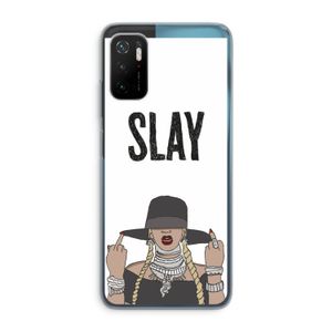 Slay All Day: Xiaomi Poco M3 Pro 5G Transparant Hoesje
