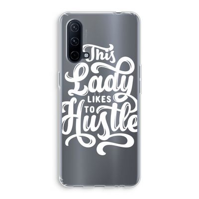 Hustle Lady: OnePlus Nord CE 5G Transparant Hoesje