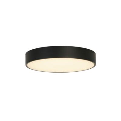 Searchlight PlafondlampPalma zwart met wit venster - 85431BK