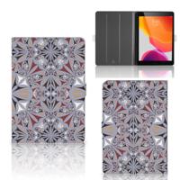 iPad 10.2 2019 | iPad 10.2 2020 | 10.2 2021 Leuk Tablet hoesje Flower Tiles iPad 10.2 2019 | iPad 10.2 2020 | 10.2 2021 Leuk Tablet hoesje Flower Tiles
