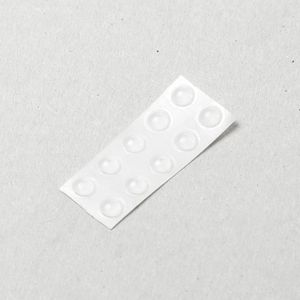 Deurbuffer DB005 transp.D=6,4/H=1,5mm