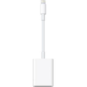 Apple Apple iPad/iPhone/iPod Adapter [1x Apple dock-stekker Lightning - 1x SD-kaartslot] 0.10 m Wit