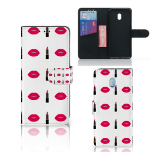 Xiaomi Redmi 8A Telefoon Hoesje Lipstick Kiss