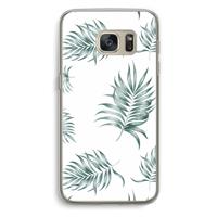 Simple leaves: Samsung Galaxy S7 Transparant Hoesje - thumbnail