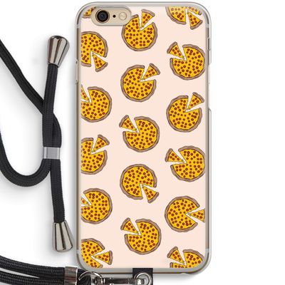 You Had Me At Pizza: iPhone 6 / 6S Transparant Hoesje met koord