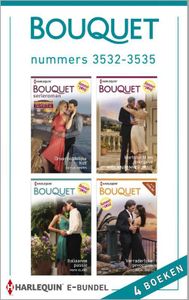 Bouquet e-bundel nummers 3532-3535 (4-in-1) - Caitlin Crews, Melanie Milburne, Maya Blake, Julia James - ebook