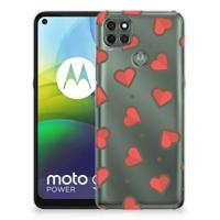 Motorola Moto G9 Power | TPU bumper | Hearts
