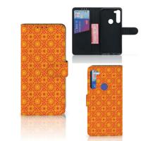 Motorola G8 Power | Telefoon Hoesje | Batik Oranje