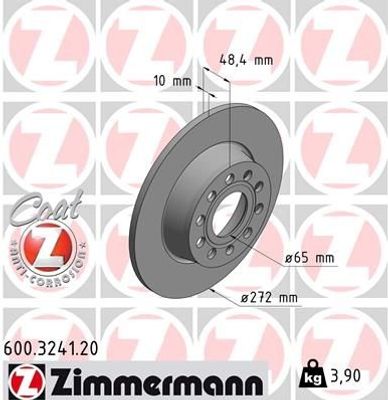 Remschijf Coat Z 600324120