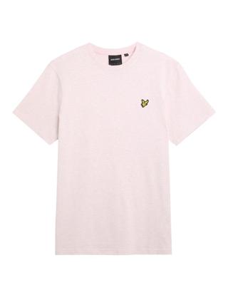 Lyle & Scott zomer t-shirt jongens - roze - Heather