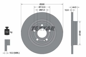 Remschijf 92323203