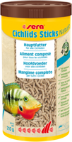 Sera Cichlids Sticks Nature 1000ml - Premium Hoofdvisvoer voor Cichliden zonder Kunstmatige Toevoegingen - thumbnail