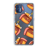Hamburger: Motorola Moto G9 Plus Transparant Hoesje Hamburger: Motorola Moto G9 Plus Transparant Hoesje