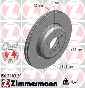 Remschijf Coat Z 150348320