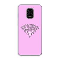Home Is Where The Wifi Is: Xiaomi Redmi Note 9 Pro Transparant Hoesje Home Is Where The Wifi Is: Xiaomi Redmi Note 9 Pro Transparant Hoesje
