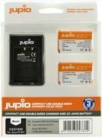 Jupio CSO1000 batterij-oplader Batterij voor digitale camera's USB - thumbnail