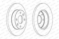 Remschijf DDF055C - thumbnail