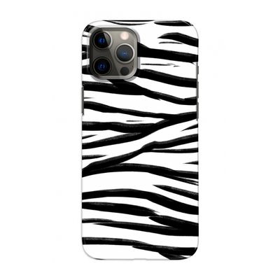 Zebra pattern: Volledig geprint iPhone 12 Hoesje