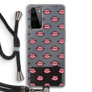 Lipjes: OnePlus 9 Pro Transparant Hoesje met koord