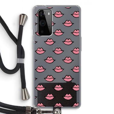 Lipjes: OnePlus 9 Pro Transparant Hoesje met koord