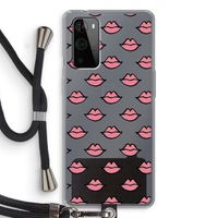 Lipjes: OnePlus 9 Pro Transparant Hoesje met koord