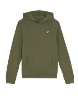 Lyle & Scott winter hoodie jongens - donker groen