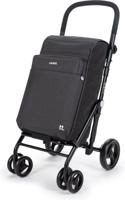 Carlett URBAN Family LETT470 62 Ltr Shopping Trolley-Volcano Black