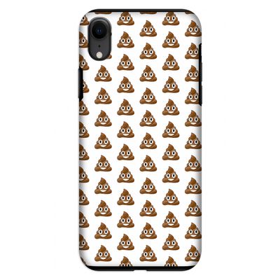 Poop emoji: iPhone XR Tough Case