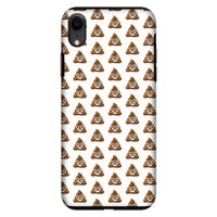 Poop emoji: iPhone XR Tough Case