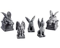 Gargoyles set of 5 - LEMAX - thumbnail
