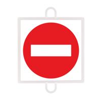 TRAFFIC SIGN PROHIBICION Nº 1 (WRONG WAY)