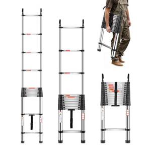 VEVOR Telescopische Ladder Trapladder Uitschuifbare Ladder Opvouwbare Ladder Ladders 5030mm