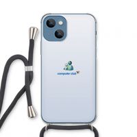 MSN: iPhone 13 mini Transparant Hoesje met koord