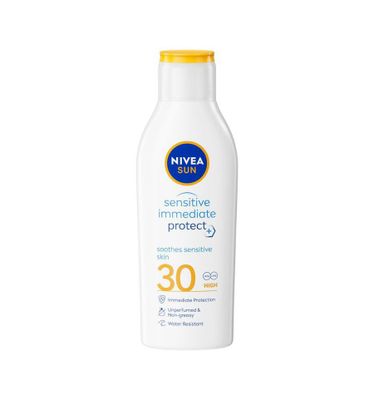Sun sensitive zonnemelk soothing