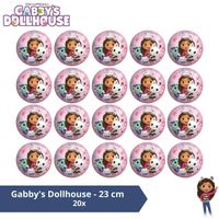 Bal - Voordeelverpakking - Gabby's Dollhouse - 23 cm - 20 stuks - thumbnail