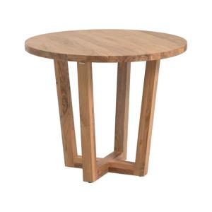 Kave Home Kave Home Nahla, Ronde tafel nahla van massief acaciahout met een natuurlijke afwerking Ø 90 cm (mtk0010)