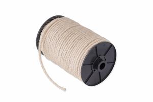 Sisal 3-strengs 06mm naturel rol 60 mtr